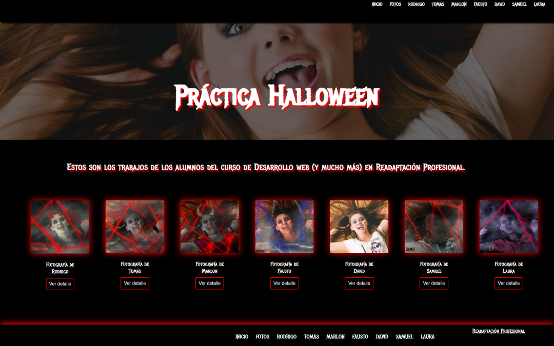 Desarrollo Web Halloween