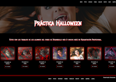 Desarrollo Web Halloween
