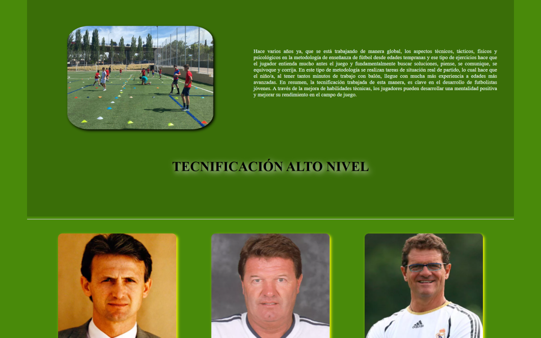 Desarrollo Web Futbol